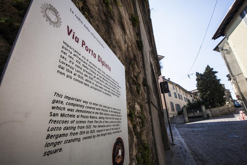 Porta Dipinta House Bergamo Alta Lejlighed Eksteriør billede